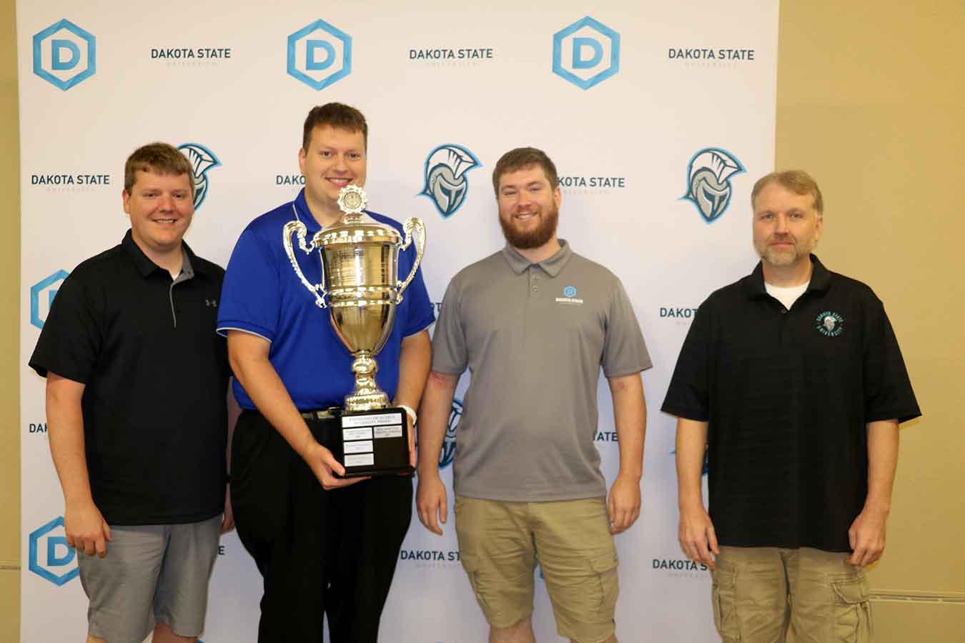 Knowlton Excellence in Quality Award winners (l-to-r): Shawn Zwach, Kyle Korman, Andrew Kramer, and Tom Halverson. Not pictured is Chris Loutsch.