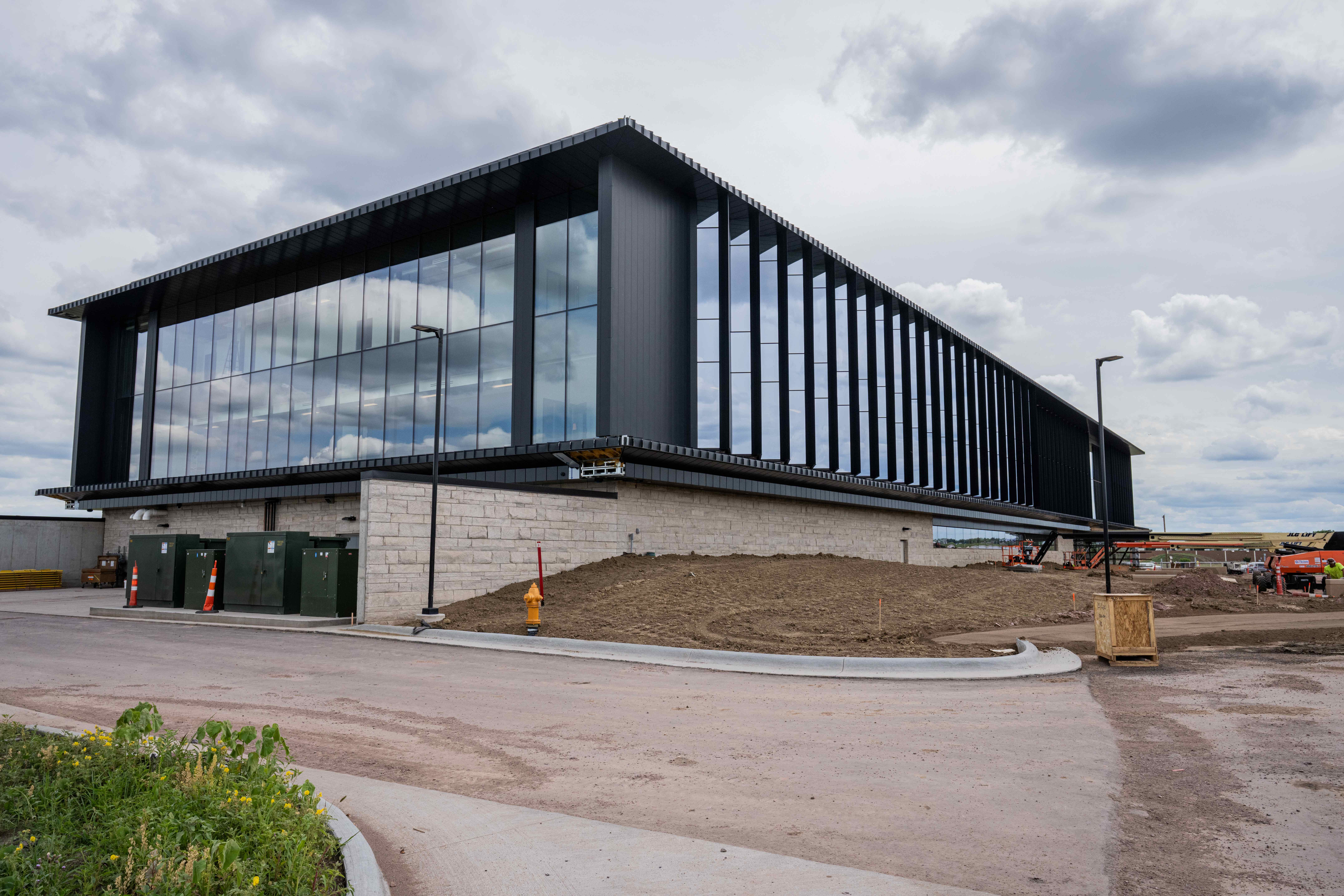 Outside view of DSU's Applied Research Lab. 