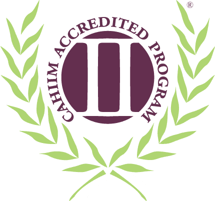 Commission on Accreditation for Health Informatics and Information Management Education logo