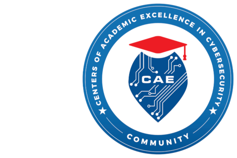 Seals of the National Security Agency and Center of Excellence in Cybersecurity