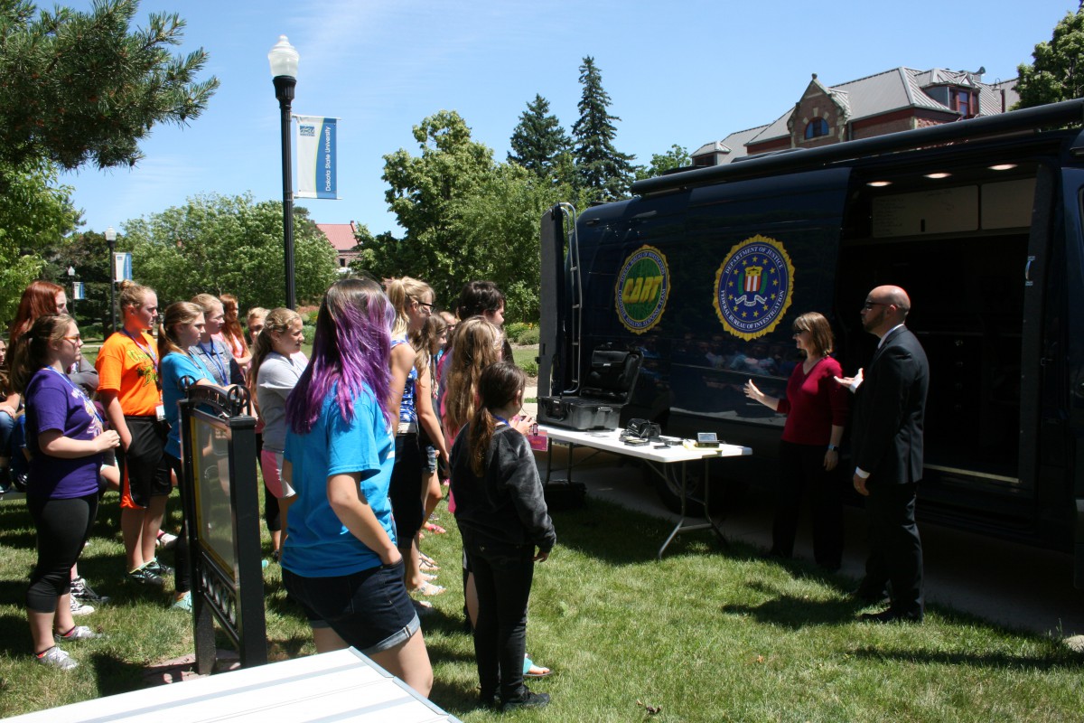 Both SD Mines and DSU will be holding girls GenCyber camps this summer. The NSA sponsors the program, which teaches girls about career opportunities in cyber security fields, along with good technology practices. The FBI held a workshop at DSU’s camp in 2016. 