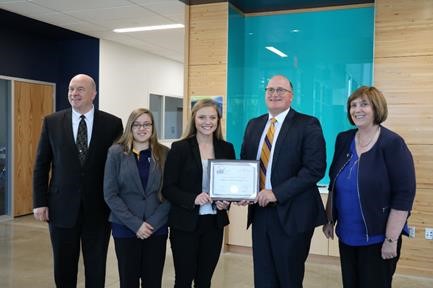 Award for Academic Excellence – The Phi Beta Lambda (PBL) Business Club