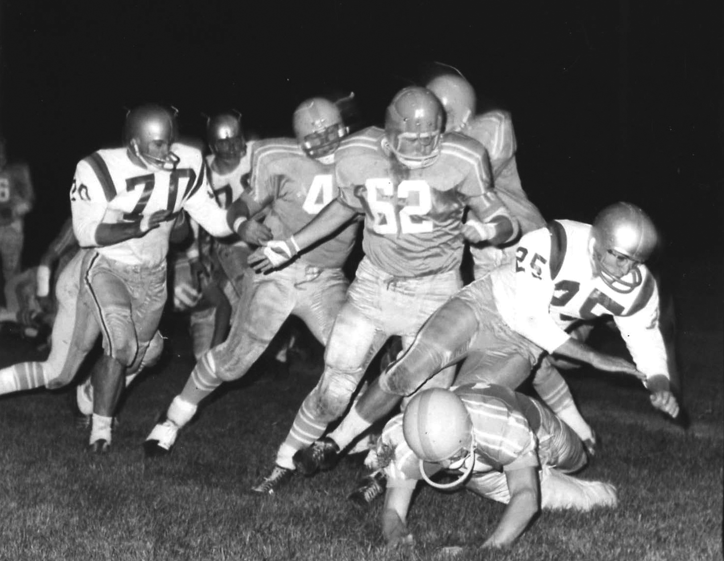 football game in 1968