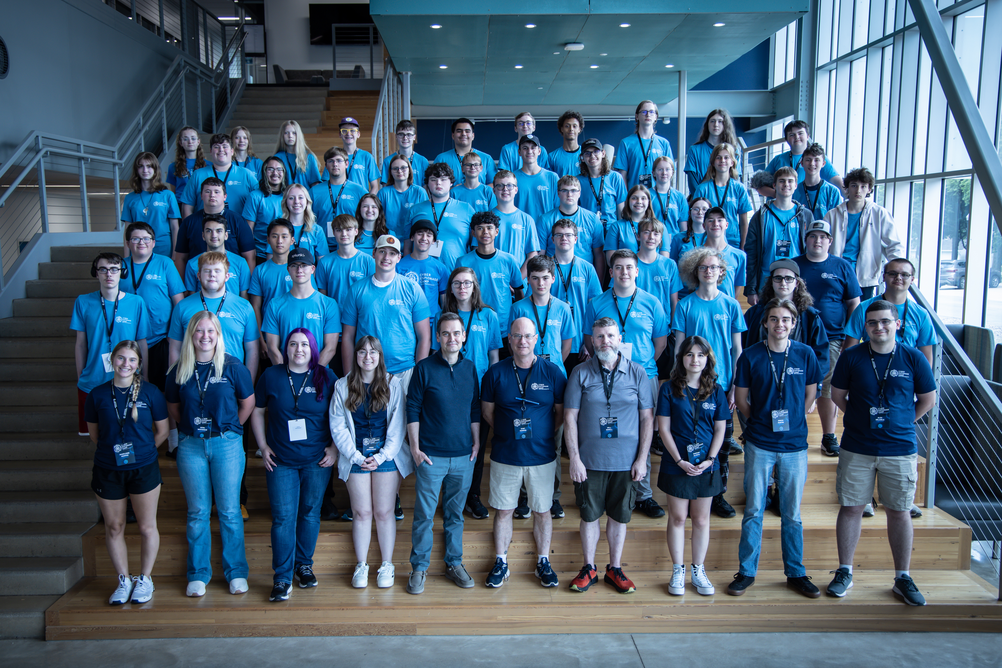 Campers from DSU Cyber Camp for High Schoolers 2025