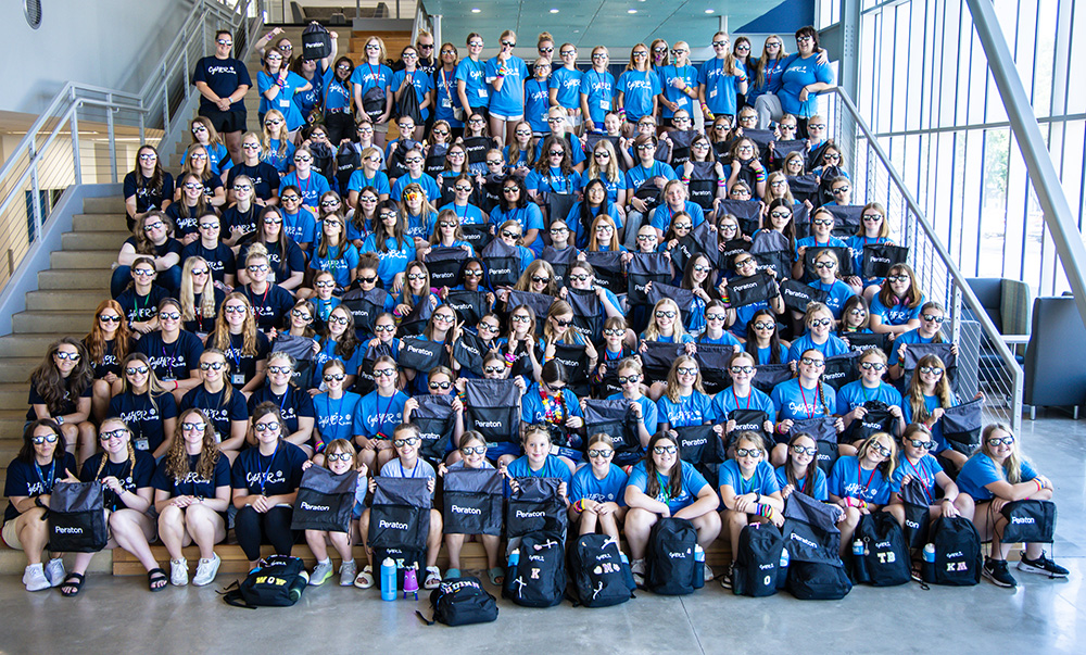 Campers from DSU Cyber Camp for Middle School Girls 2025