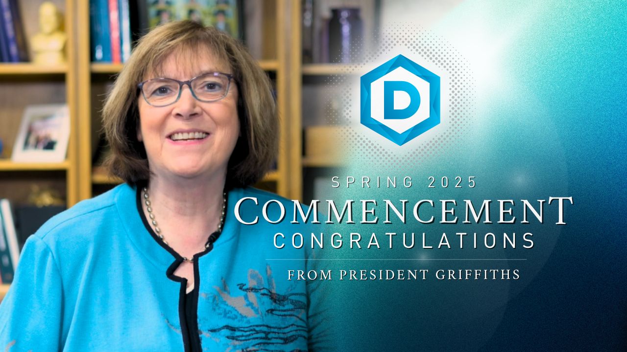 President Griffith's commencement congratulations