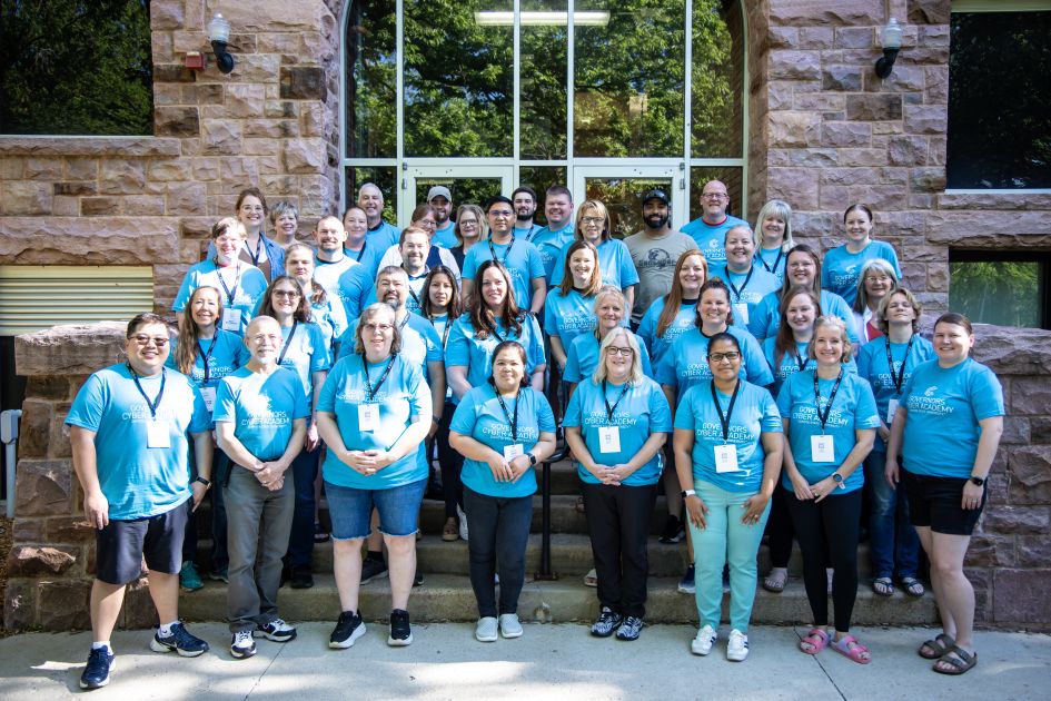 camp attendees posing for picuture