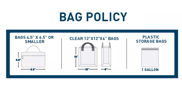 Diagram of Bag dimensions