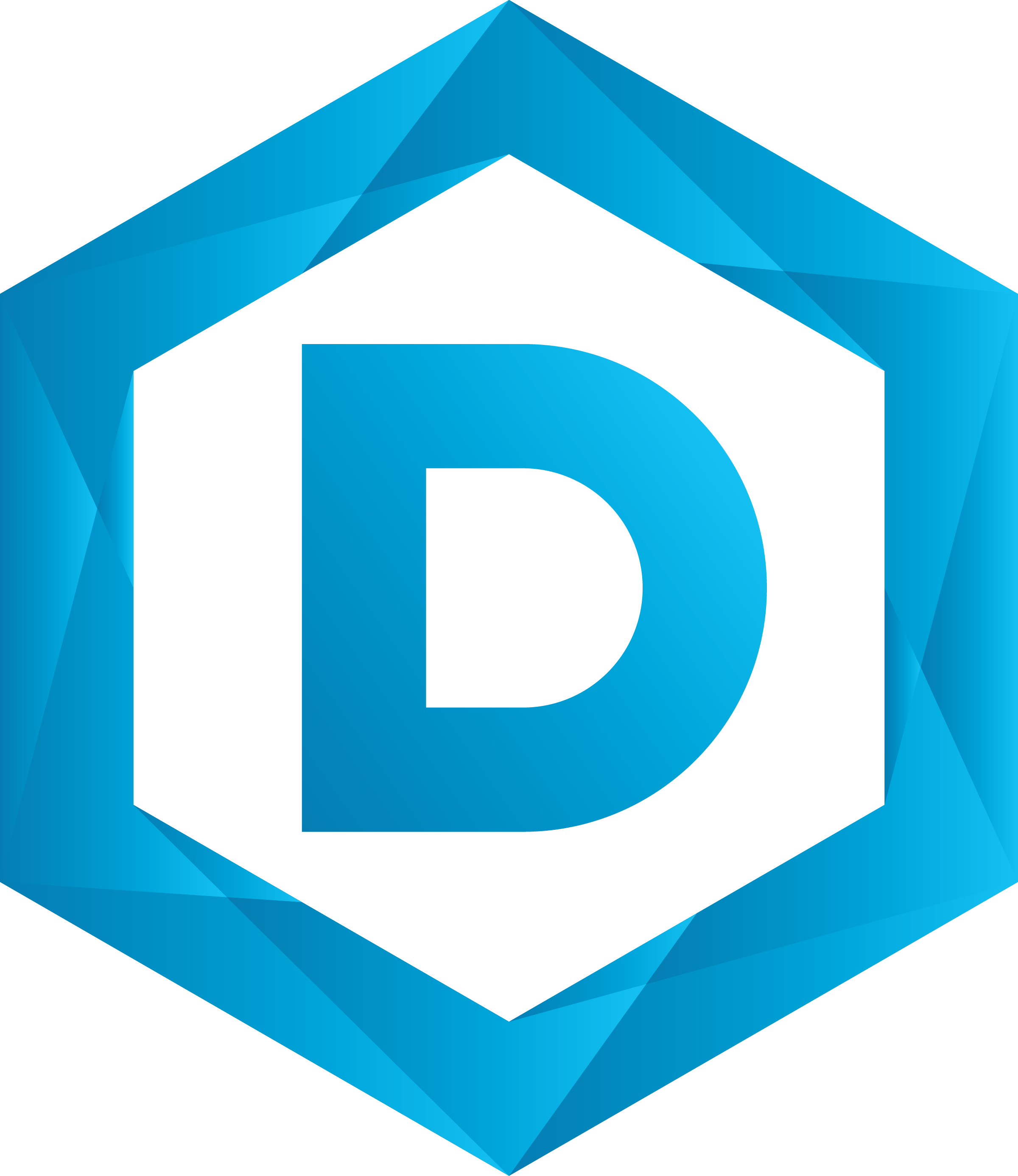 Dakota State University's logo icon D