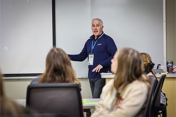Dr. Kevin Smith teaching during Educators Rising Conference.