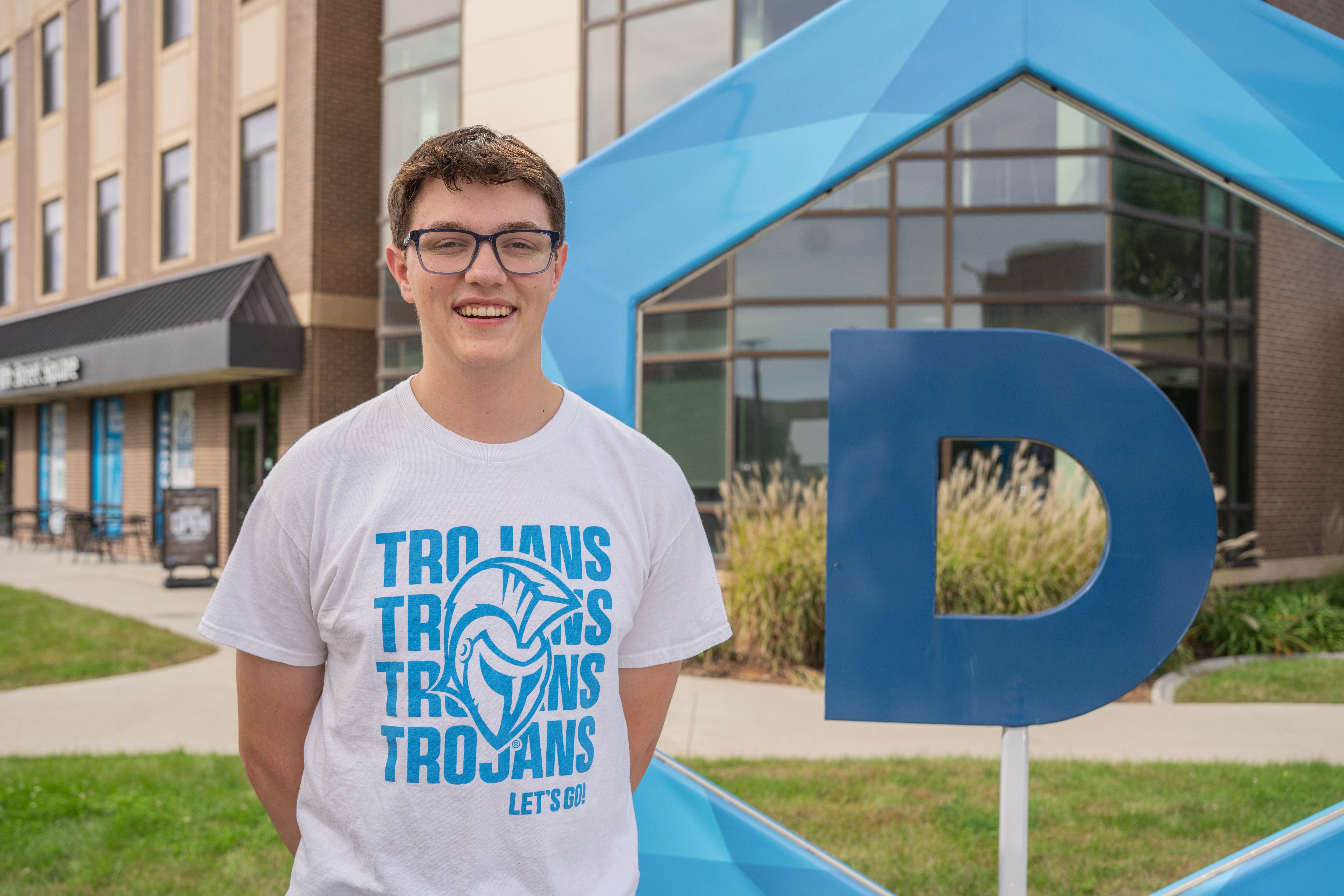 DSU student Mason Norberg.