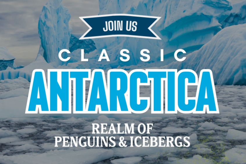 Antarctica trip poster