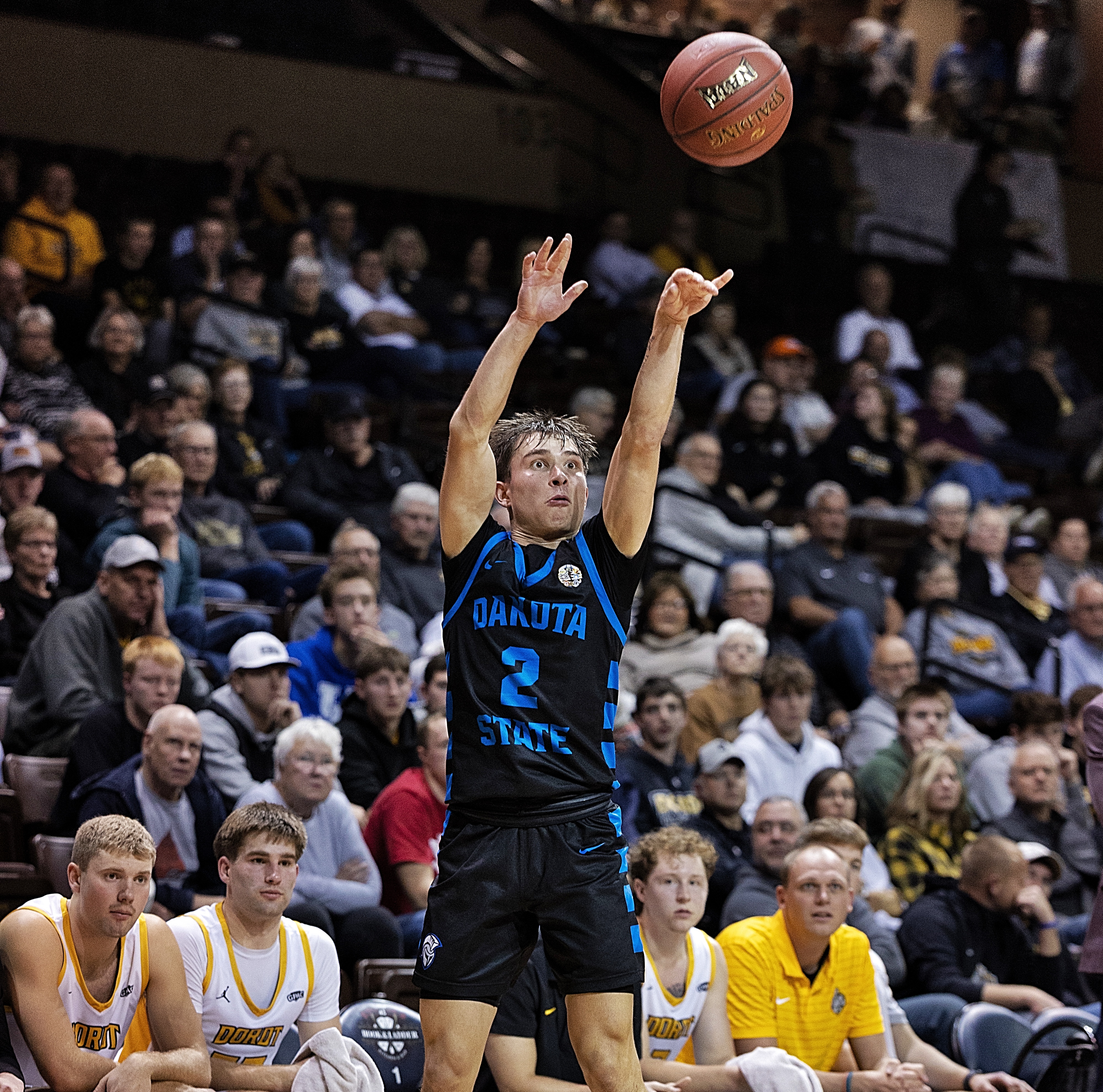 DSU men's basketball player Brayden Pankonen.