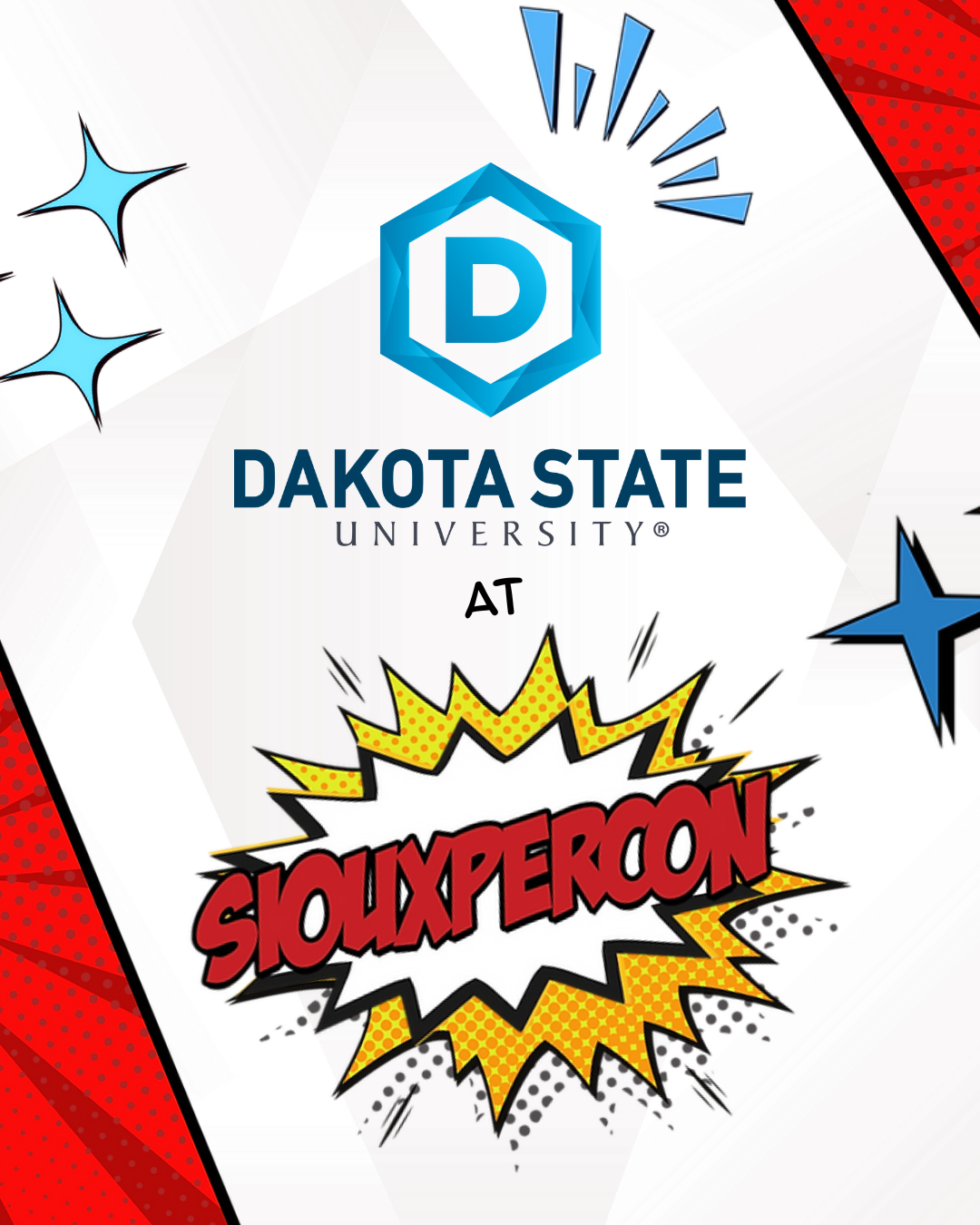 DSU at SiouxperCon poster.