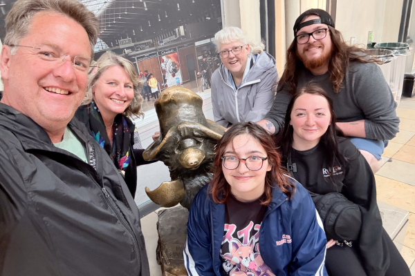 DSU students and faculty on immersion trip to Europe.