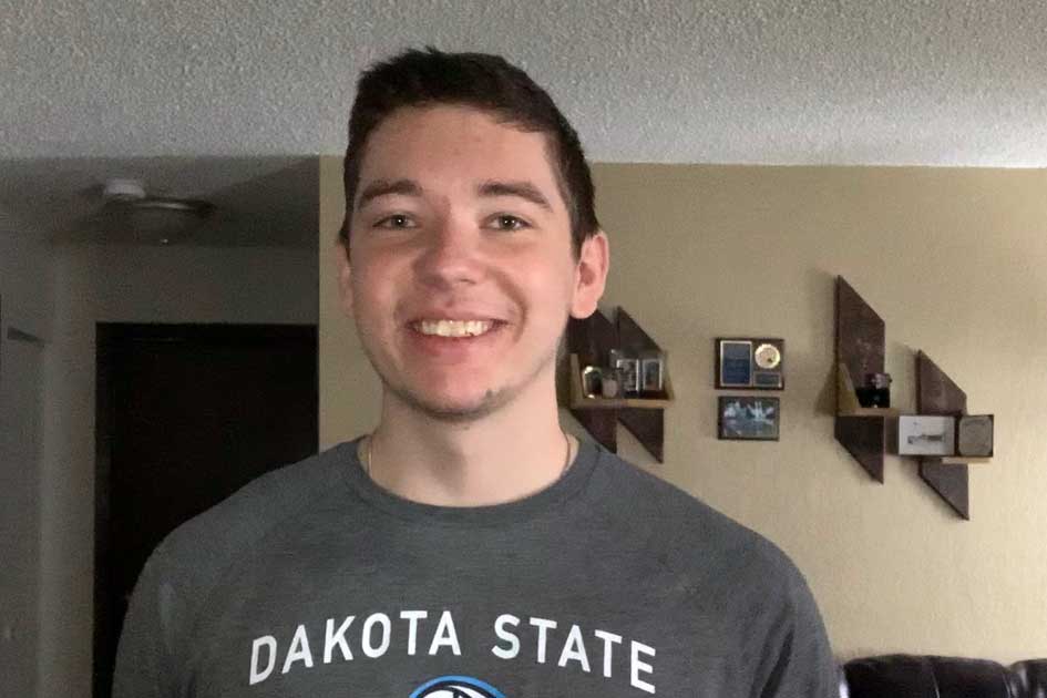 Tavyn Hallan, a senior professional accountancy major, appreciates connections he’s made through his time at DSU.