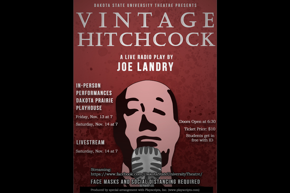 Vintage Hitchcock poster