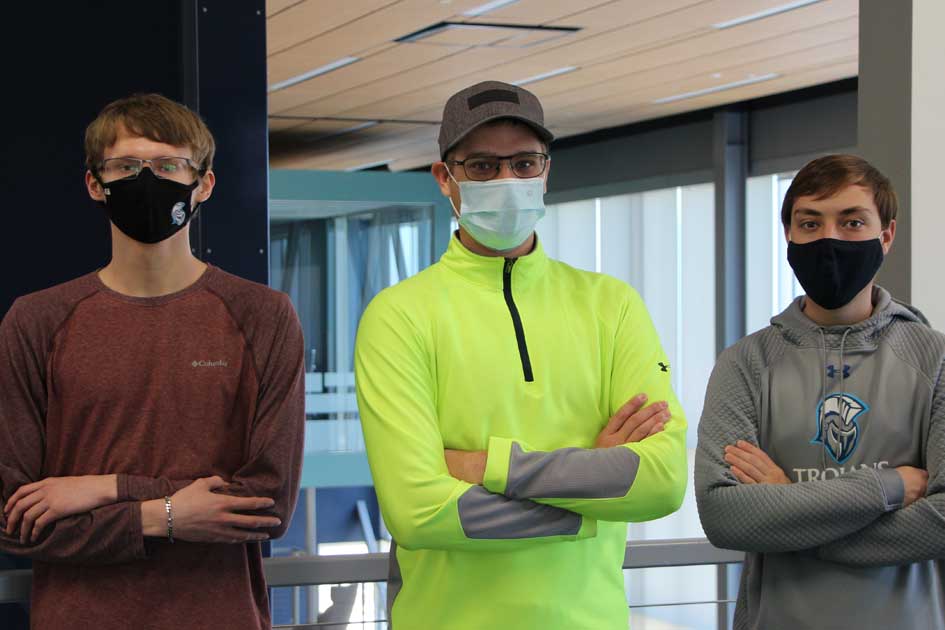 Ryan Morganti, Andrew Rotert, and Nick Sandison created an app to function as an early warning system and risk identifier