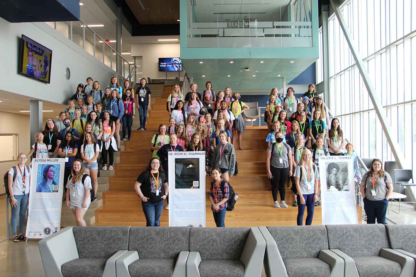 For several years, AT&T has sponsored opportunities with CybHER, including girls GenCyber and Rocket Girls camps.