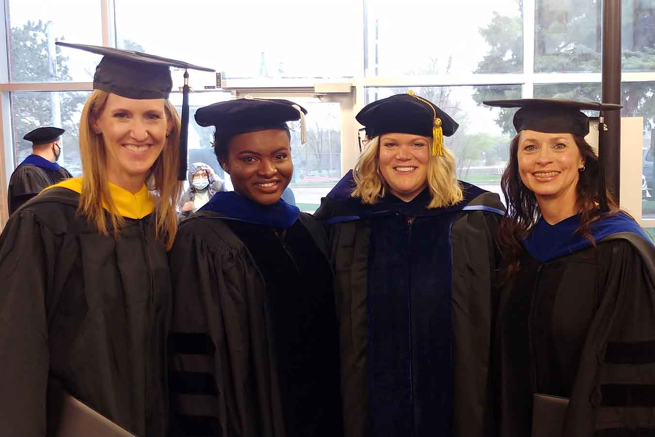 Dakota State University graduates and professors