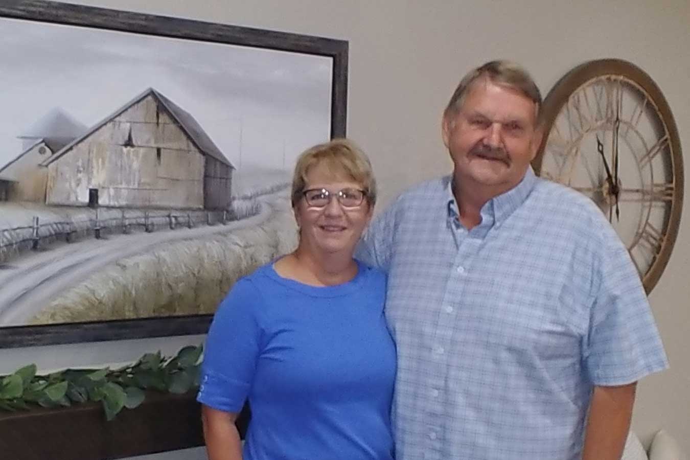 Linda and Dan Stewart appreciate farm life, through the artwork in their home, and in their lifestyle. Longtime ag producers in Lake County, will be recognized as the 2021 Ag Bowl Captains.