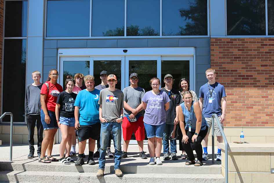 Dr. Michael Roach and tour group