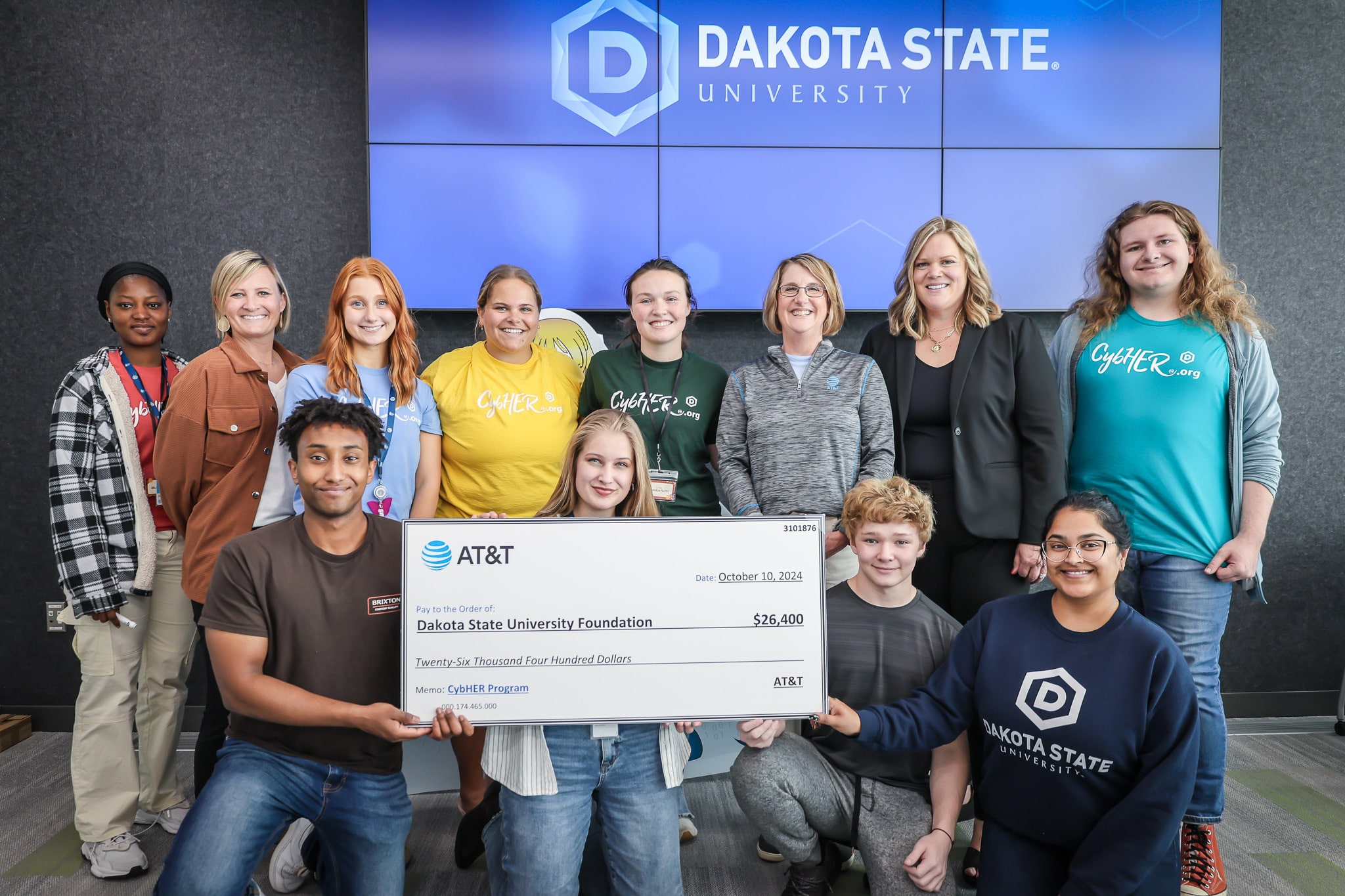 ATT has contributed $26,400 to the Dakota State University Foundation to help youth with limited internet access from South Dakota’s nine tribal nations.