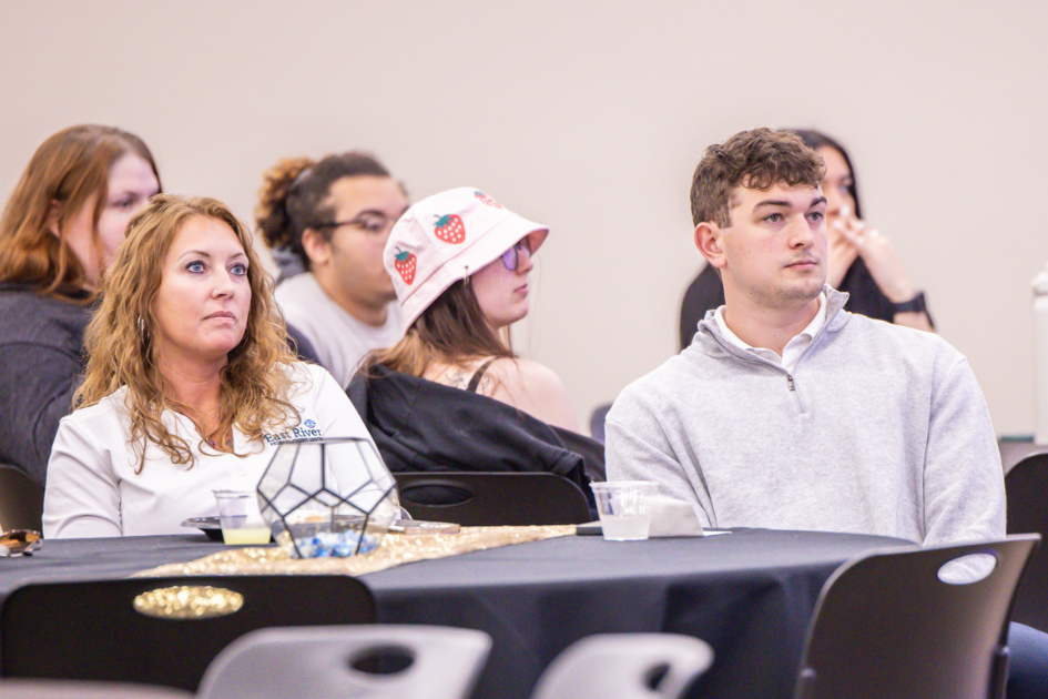 dsu student dylan langerock at awards