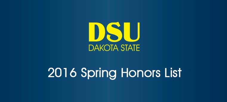 2016 Spring Honors List