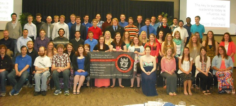 The National Society of Leadership and Success Chapter at  DSU Inducts 70 New Members 