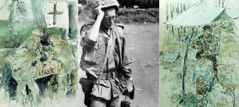 Vietnam combat artist James Pollock