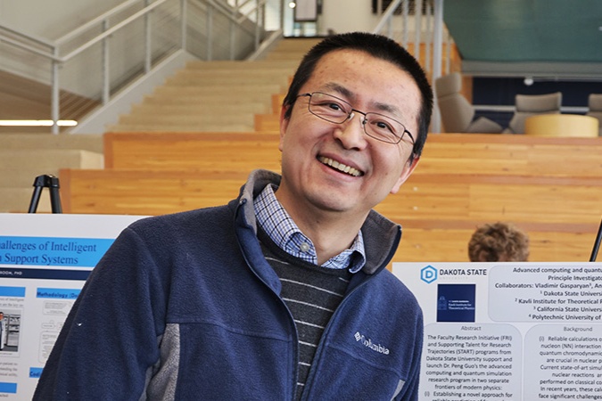 DSU’s faculty member Dr. Peng Guo.