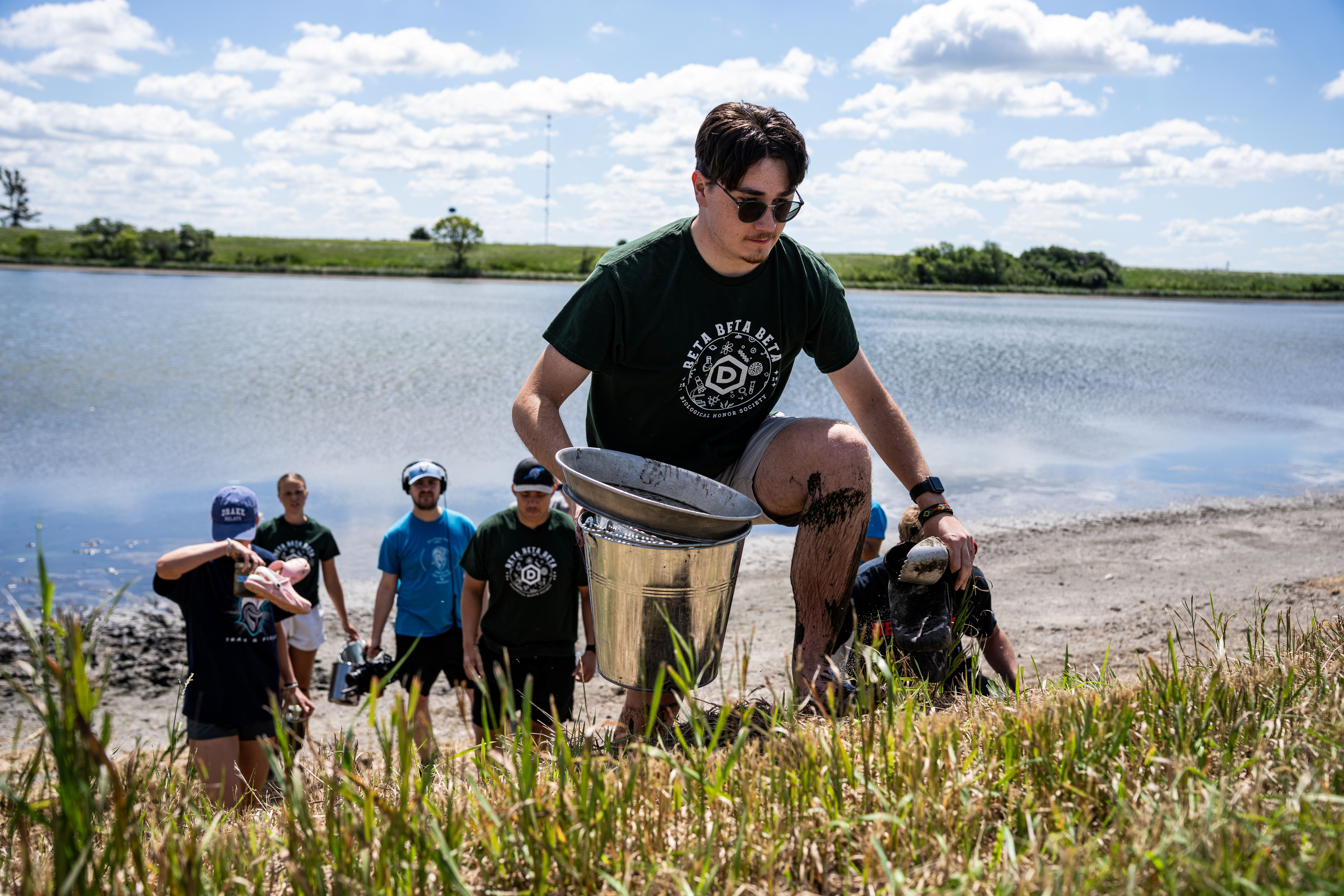 DSU students conduct research on microplastics in South Dakota waterways.