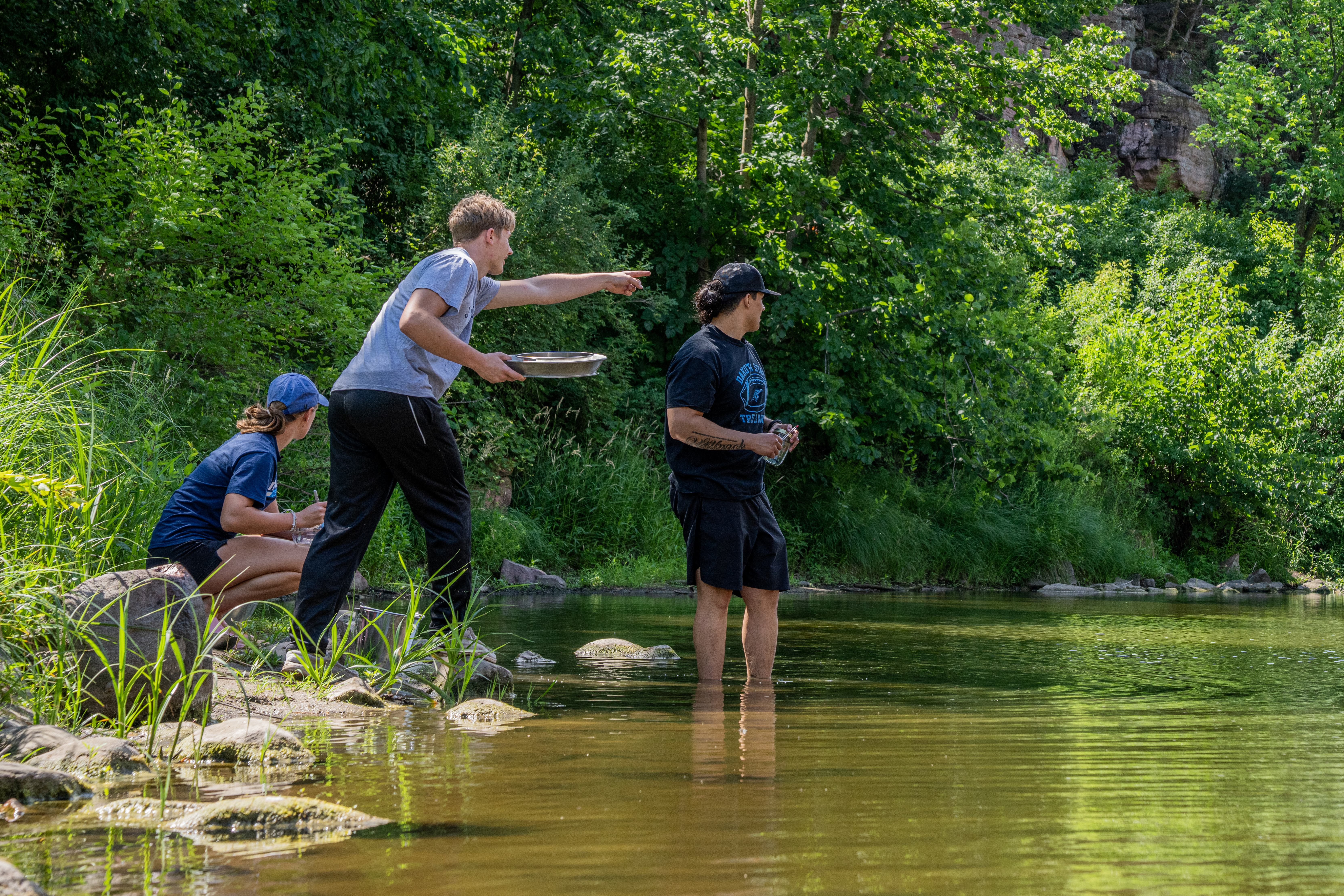 DSU students search for microplastics in South Dakota waterways.