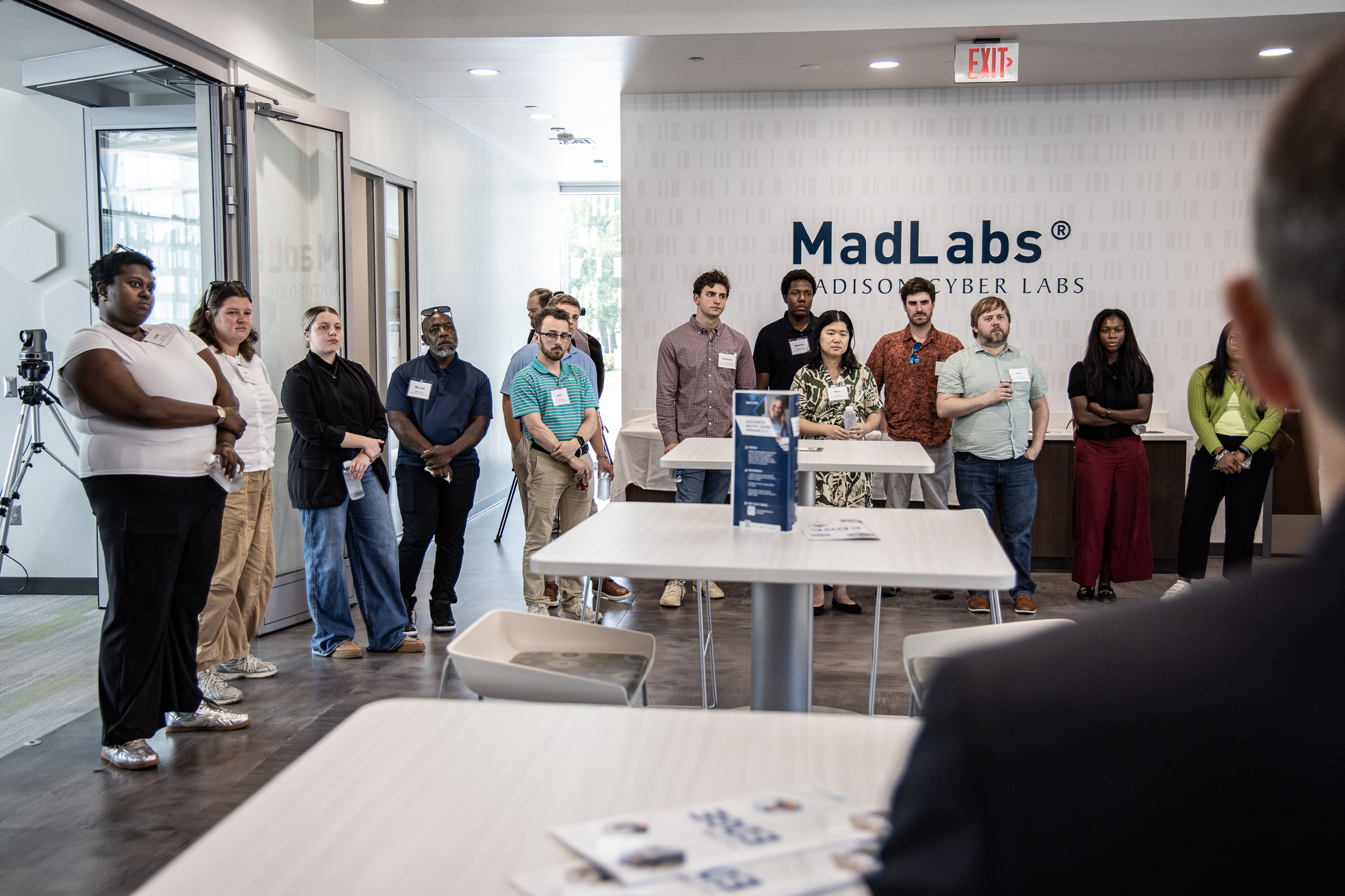 Congressional staffers tour the MadLabs at DSU.
