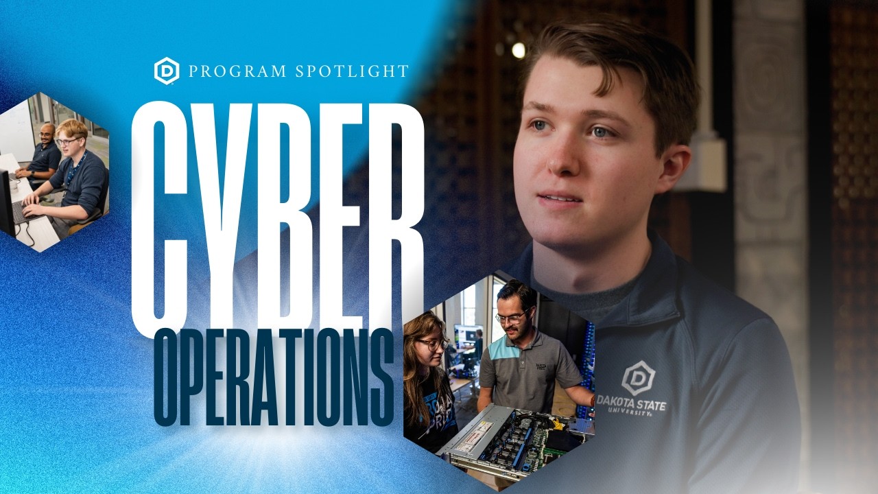 Cyber Operations program feature video thumbnail