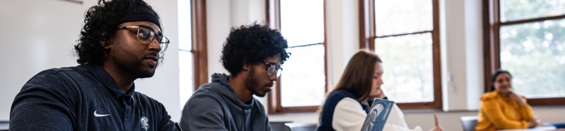 dsu students in class