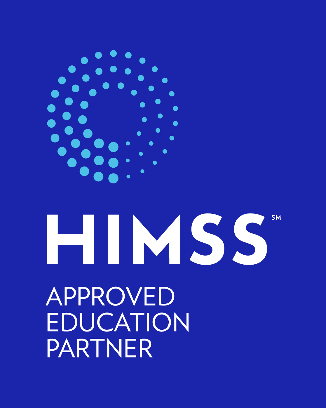 Healthcare Information and Management Systems Society (HIMSS) Approved Education Partner logo