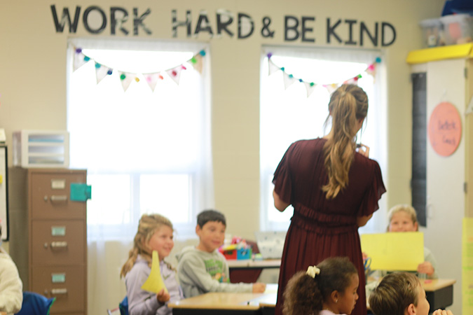 a kindergarten classroom