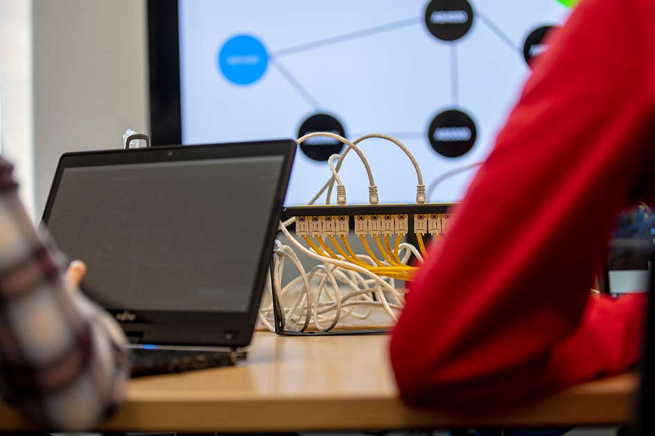 classroom integrating networking components