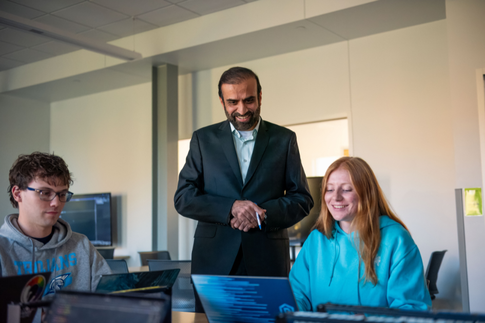 DSU graduate student researchers