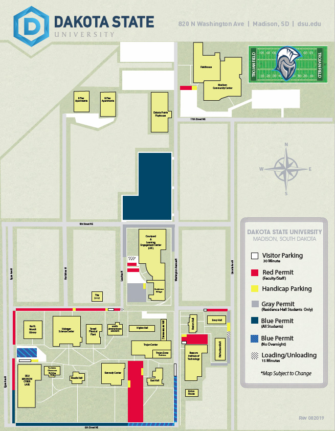 DSU Campus Map